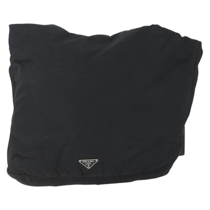 Prada Vintage Shoulder Bag Tessuto, BLACK, NYLON, Shoulder bag