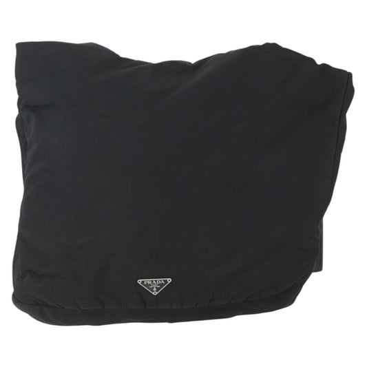 Prada Vintage Shoulder Bag Tessuto, BLACK, NYLON, Shoulder bag