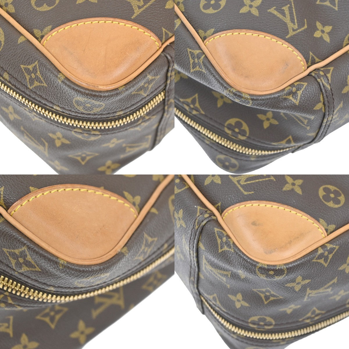 Louis Vuitton Sirius Handbag Monogram Canvas, BROWN, CANVAS, Travel bag