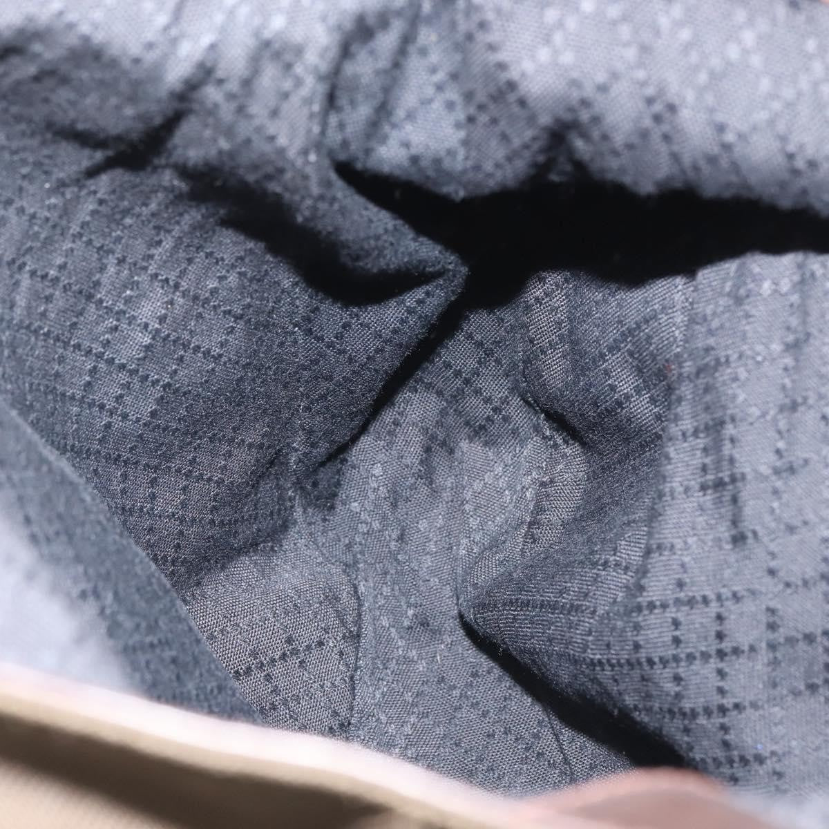 Gucci Sherry bamboo Shoulder Bag Nylon, KHAKI, NYLON, Shoulder bag