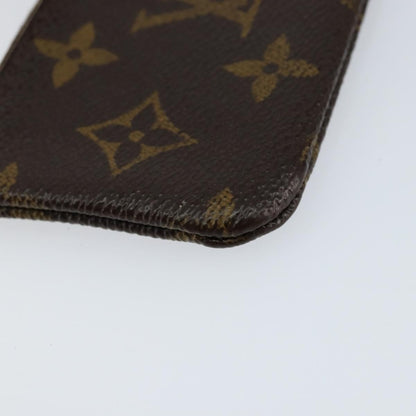 Louis Vuitton Pochette Clés Monogram Canvas, BROWN, CANVAS, Wallets