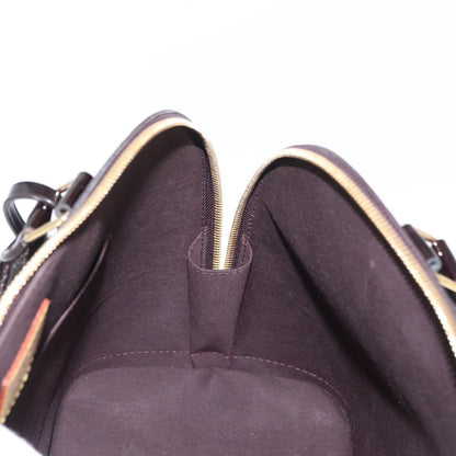 Louis Vuitton Alma Handbag Monogram Vernis, BURGUNDY, PATENT_LEATHER, Handbag