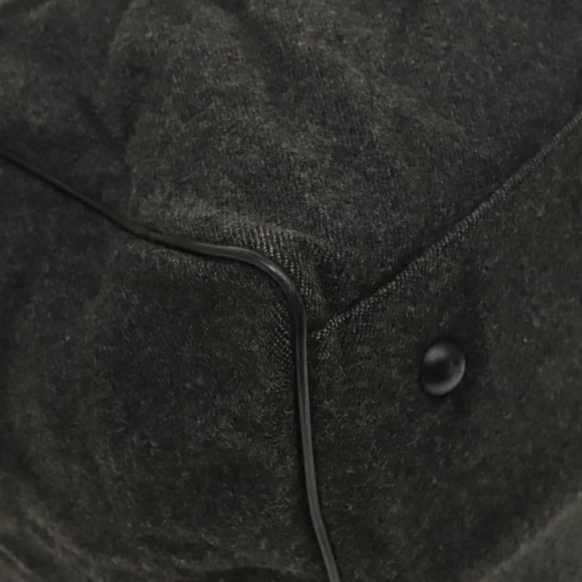 Prada Boston Bag Wool, GRAY, WOOL, Travel bag