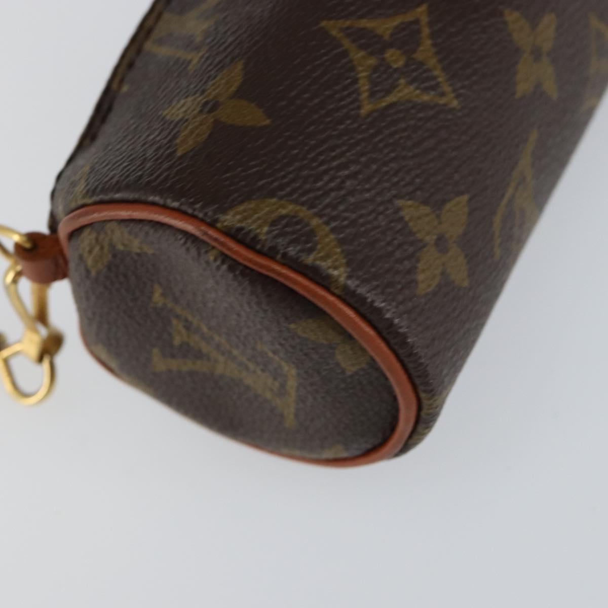 Louis Vuitton Papillon Pochette Monogram Canvas, BROWN, CANVAS, Clutche & pouche