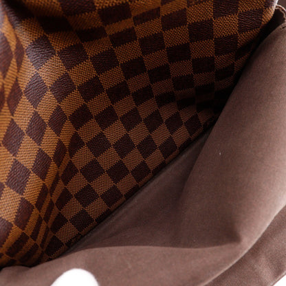 Louis Vuitton Naviglio Handbag Damier, BROWN, CANVAS, Shoulder bag