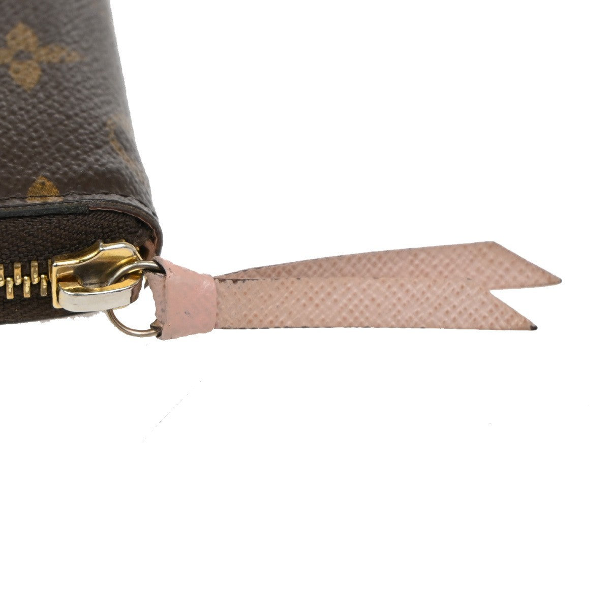 Louis Vuitton Clemence Wallet Monogram Canvas, BROWN, LEATHER, Wallets