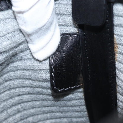 Salvatore Ferragamo Gancini Shoulder Bag Leather, BLACK, LEATHER, Shoulder bag