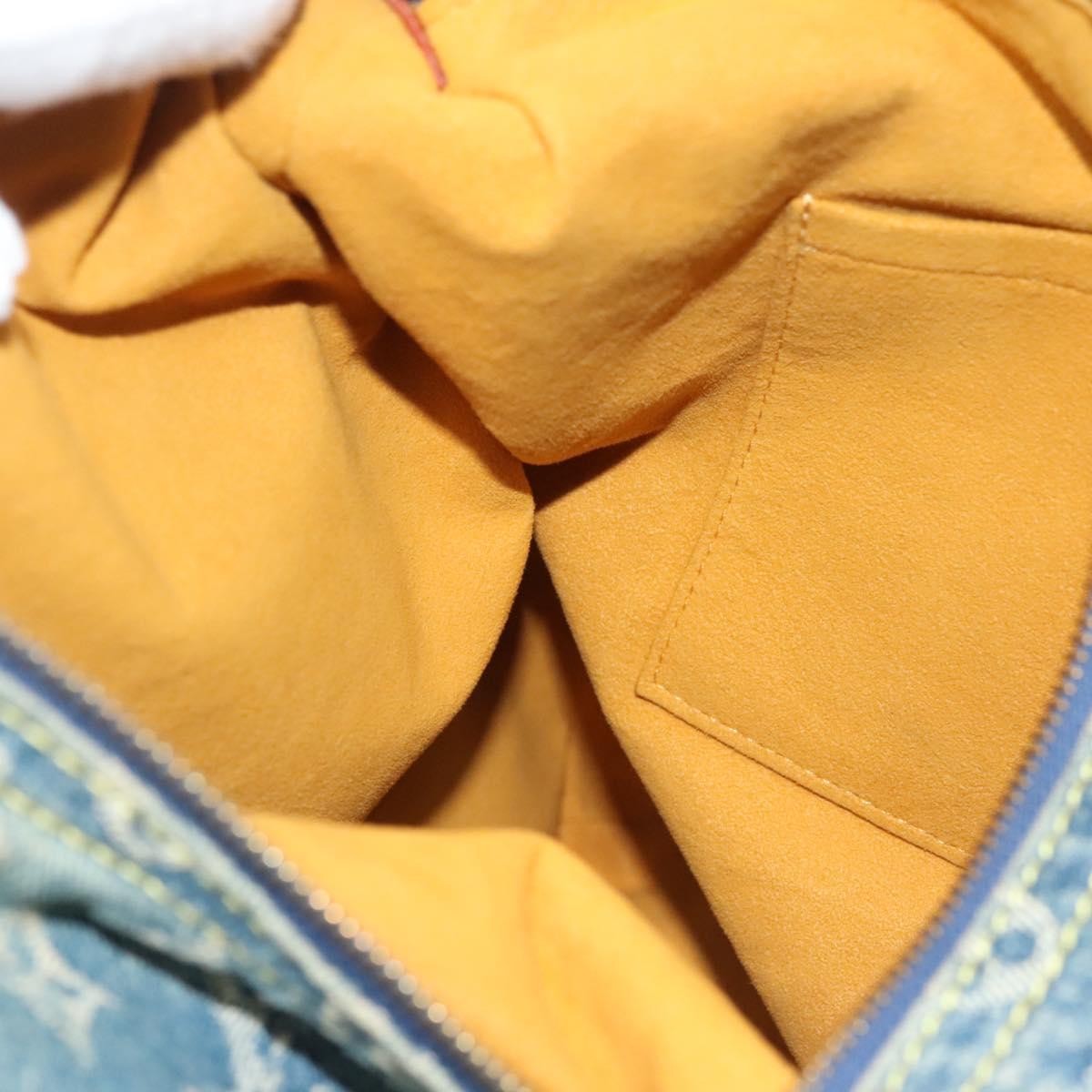 Louis Vuitton Baggy Handbag Denim, BLUE, DENIM_JEANS, Shoulder bag
