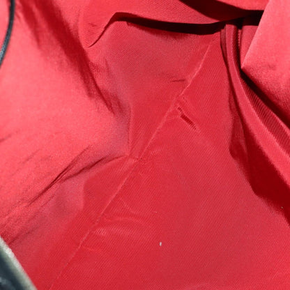 Chanel Travel Line Boston Bag Printed Nylon, BLACK, NYLON, Travel bag