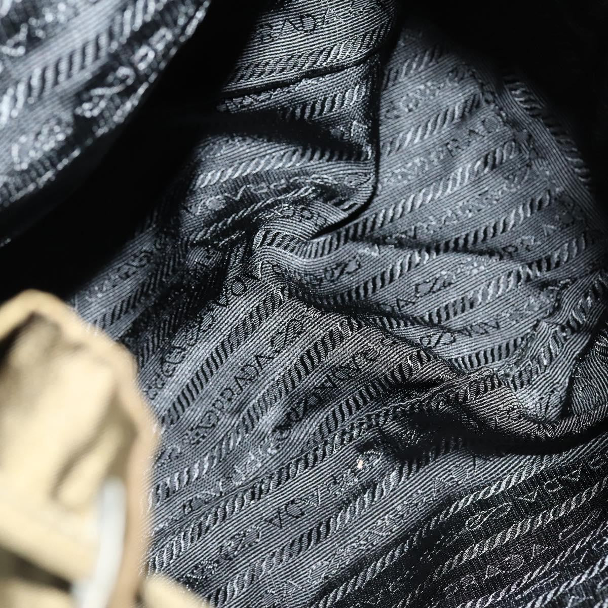 Prada Double Front Pocket Backpack Tessuto, KHAKI, NYLON, Backpack