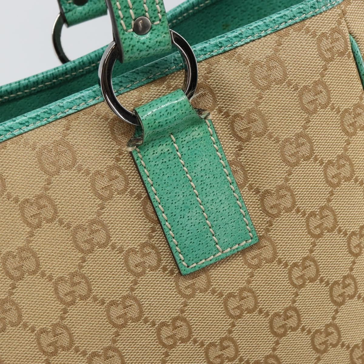 Gucci Vintage Open Tote GG Canvas, BEIGE, CANVAS, Tote bag