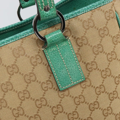 Gucci Vintage Open Tote GG Canvas, BEIGE, CANVAS, Tote bag