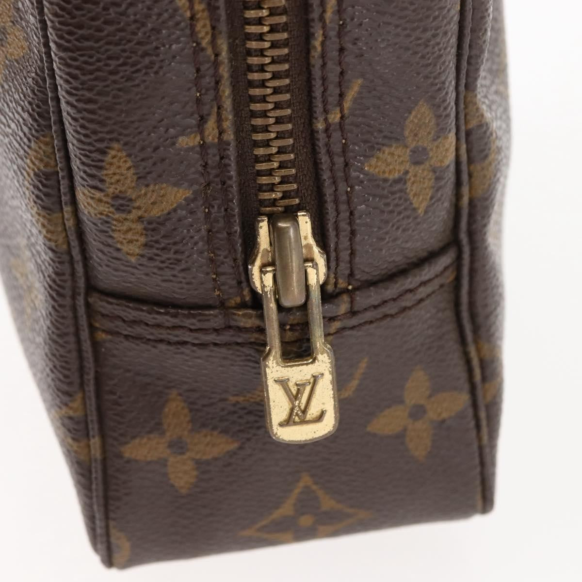 Louis Vuitton Trousse Toilette Monogram Canvas, BROWN, CANVAS, Clutche & pouche