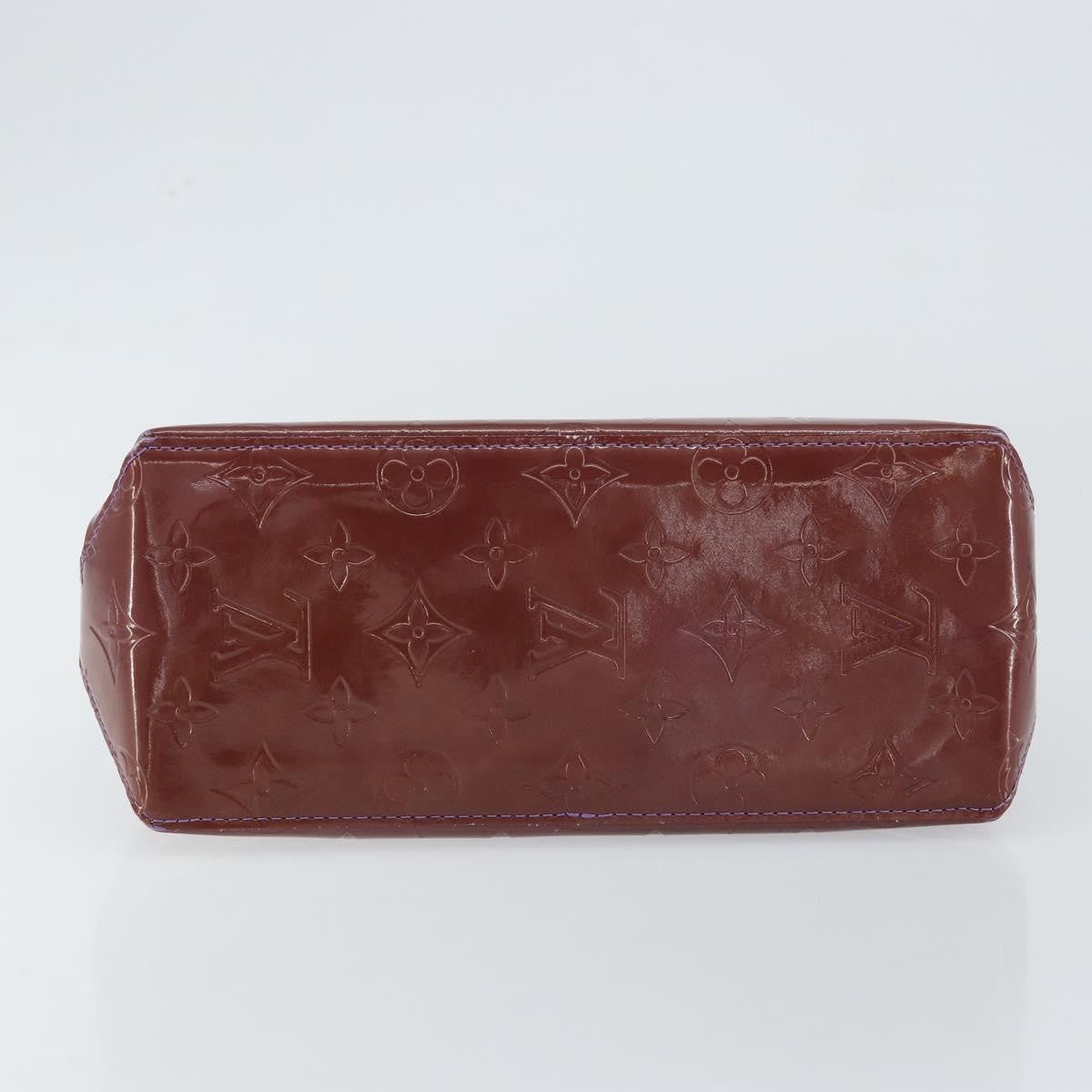 Louis Vuitton Reade Handbag Monogram Vernis, PURPLE, PATENT_LEATHER, Handbag