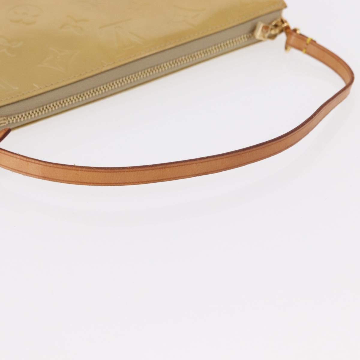 Louis Vuitton Lexington Pochette Monogram Vernis, BEIGE, PATENT_LEATHER, Clutche & pouche