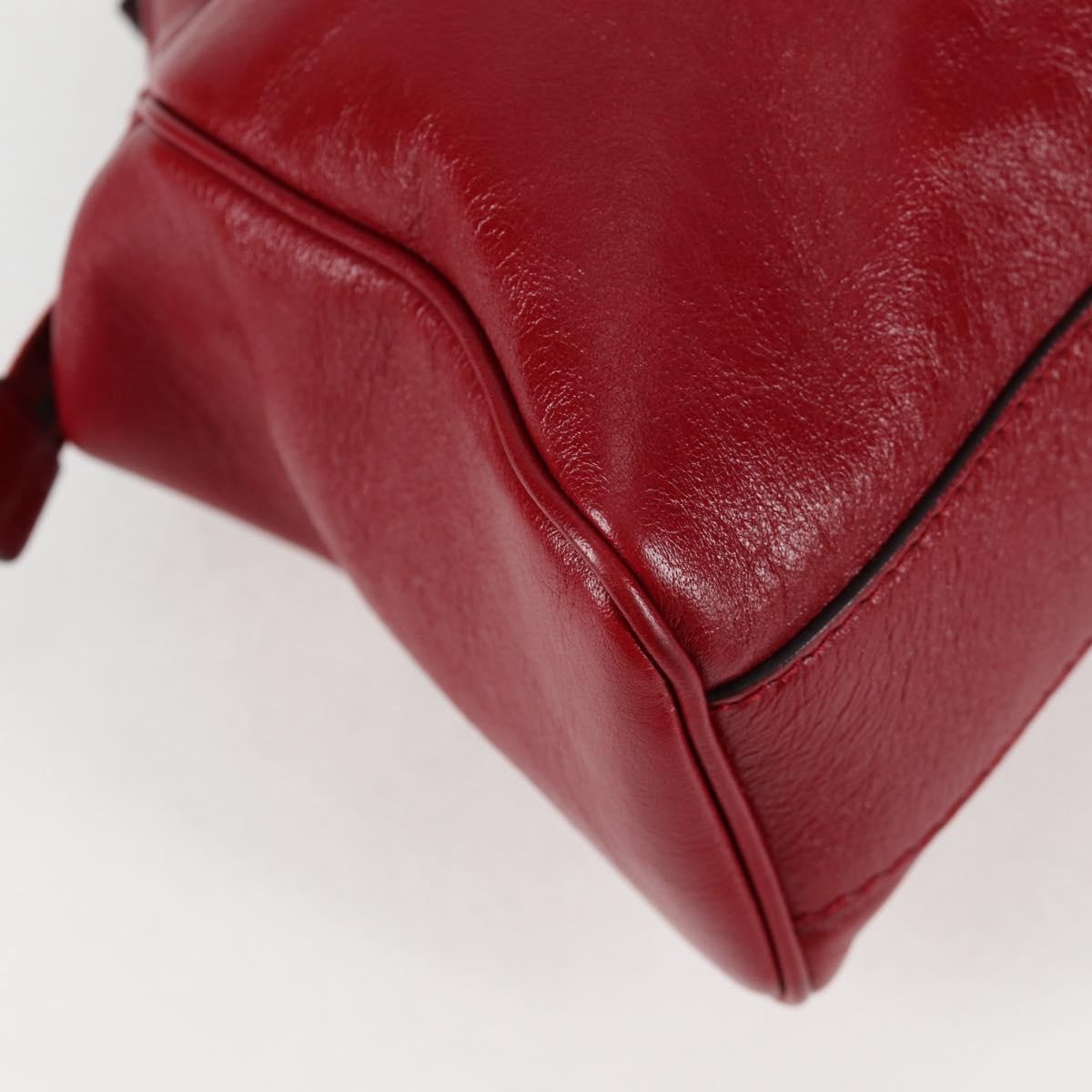 Gucci Rebelle leather red leather, RED, LEATHER, Handbag