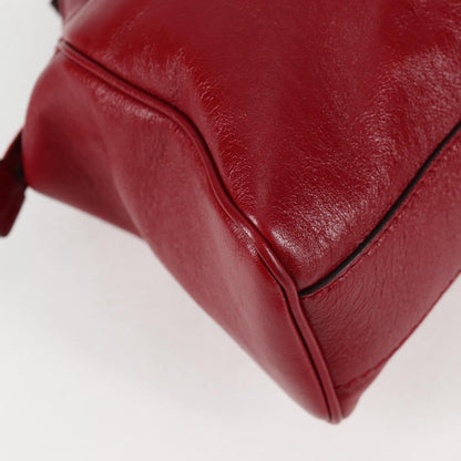 Gucci Rebelle leather red leather, RED, LEATHER, Handbag