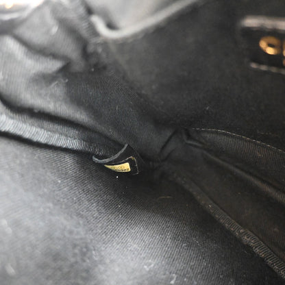 Chanel Scales Camera Bag Leather with Jersey, BLACK, LEATHER, Shoulder bag