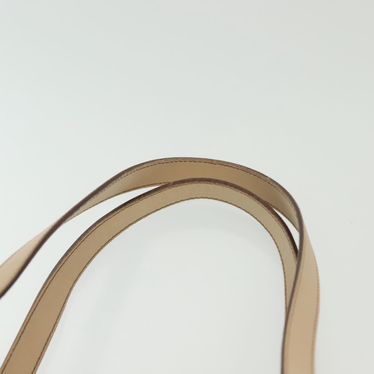 Salvatore Ferragamo Gancini Tote Vinyl, BROWN, SYNTHETIC, Tote bag