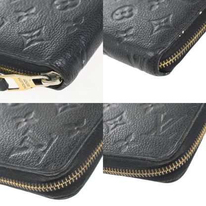 Louis Vuitton Portefeuille zippy Monogramme Empreinte Monogramme Empreinte, BLACK, LEATHER, Wallets