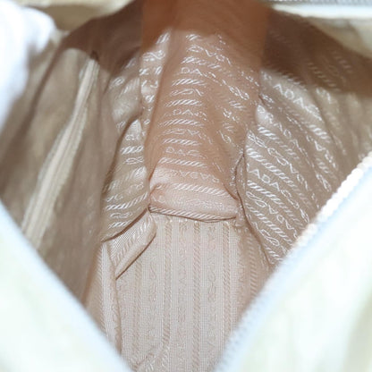 Prada Vintage Shoulder Bag Tessuto, BEIGE, NYLON, Shoulder bag