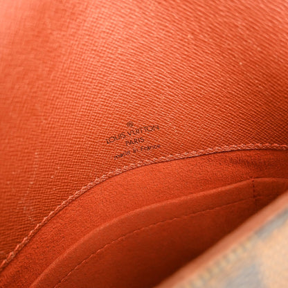 Louis Vuitton Musette Handbag Damier, BROWN, CANVAS, Shoulder bag