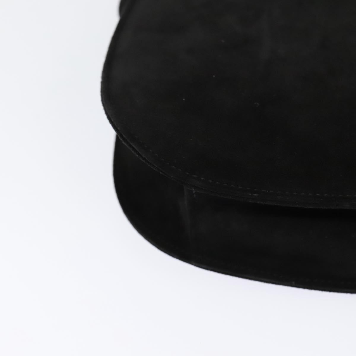 Celine Handbag Suede, BLACK, SUEDE, Handbag