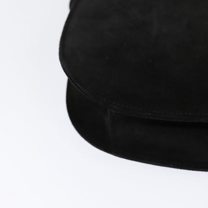 Celine Handbag Suede, BLACK, SUEDE, Handbag