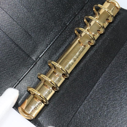 Louis Vuitton Agenda Cover Epi Leather, BLACK, LEATHER, Wallets