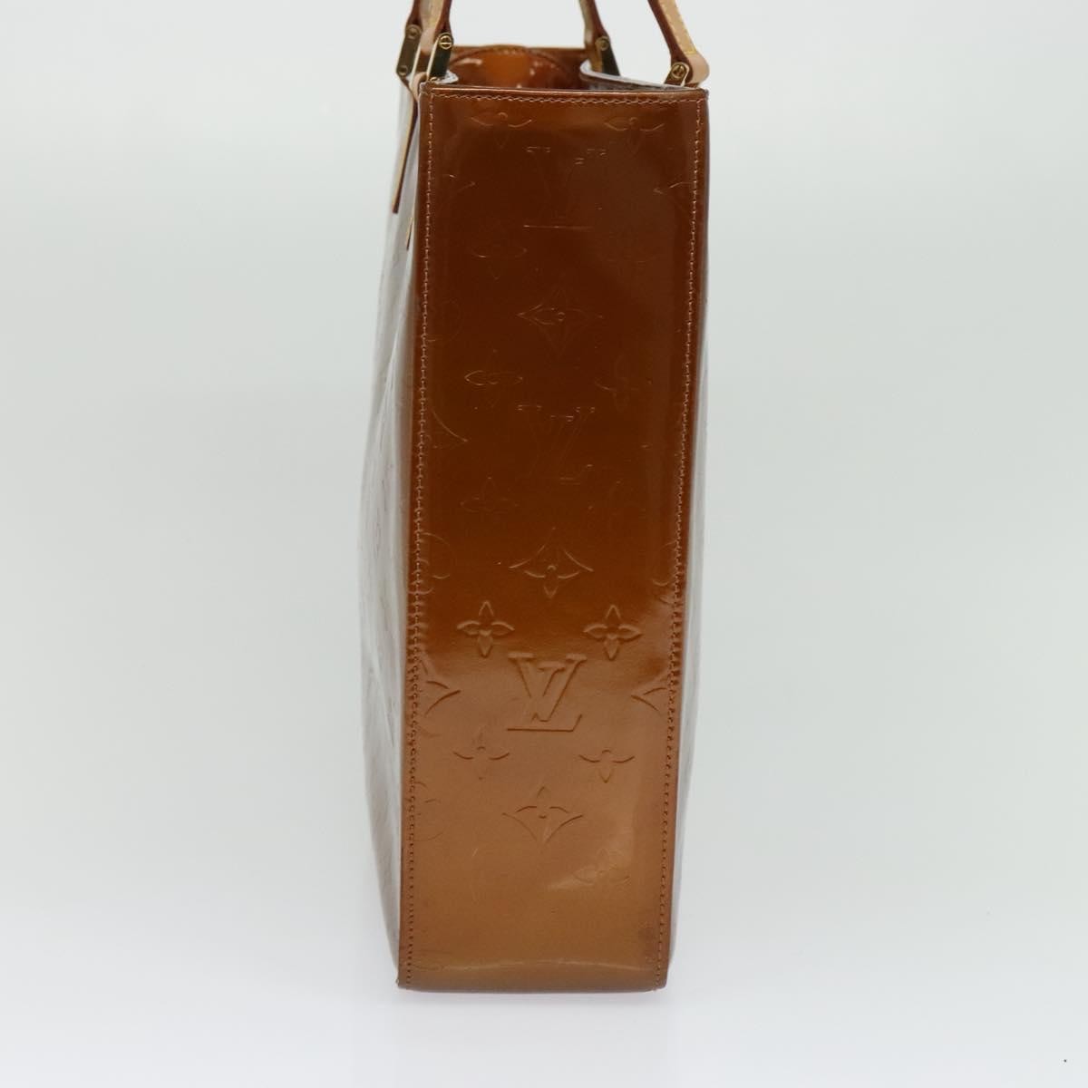 Louis Vuitton Columbus Handbag Monogram Vernis, BROWN, PATENT_LEATHER, Tote bag