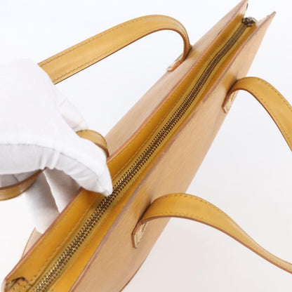 Louis Vuitton Saint Jacques Handbag Epi Leather, YELLOW, LEATHER, Handbag