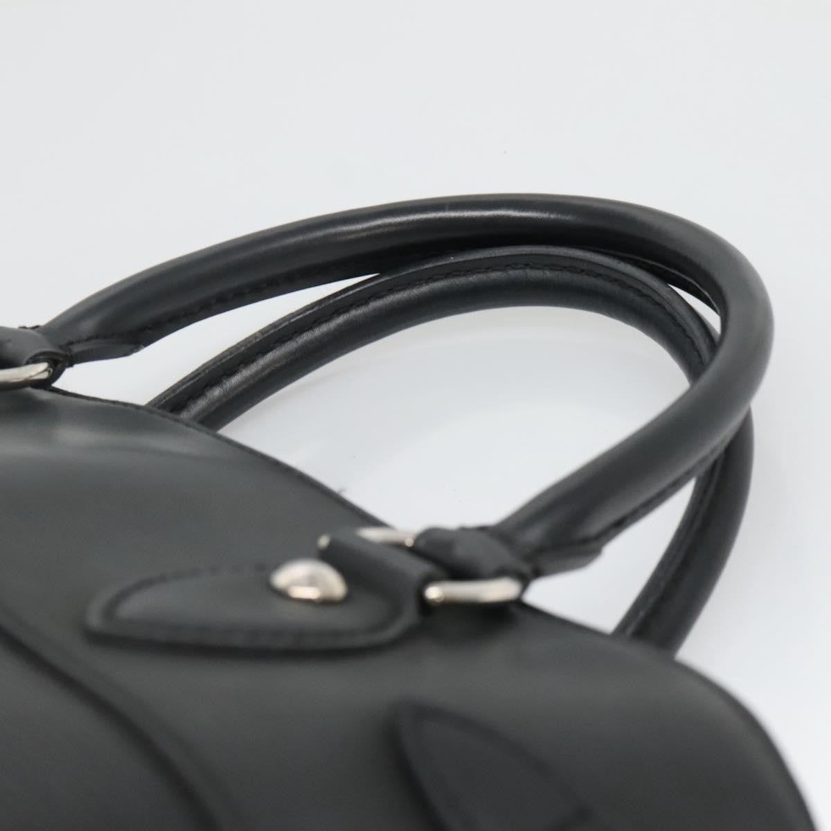 Louis Vuitton Passy Tote Epi Leather, BLACK, LEATHER, Tote bag