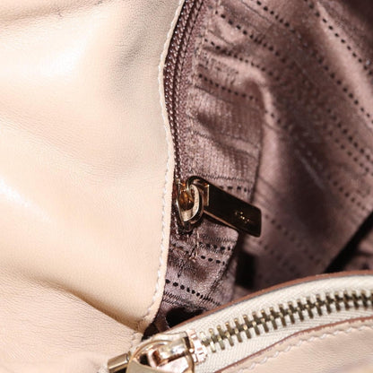 Salvatore Ferragamo Betulla Chain Tote Leather, BEIGE, LEATHER, Tote bag