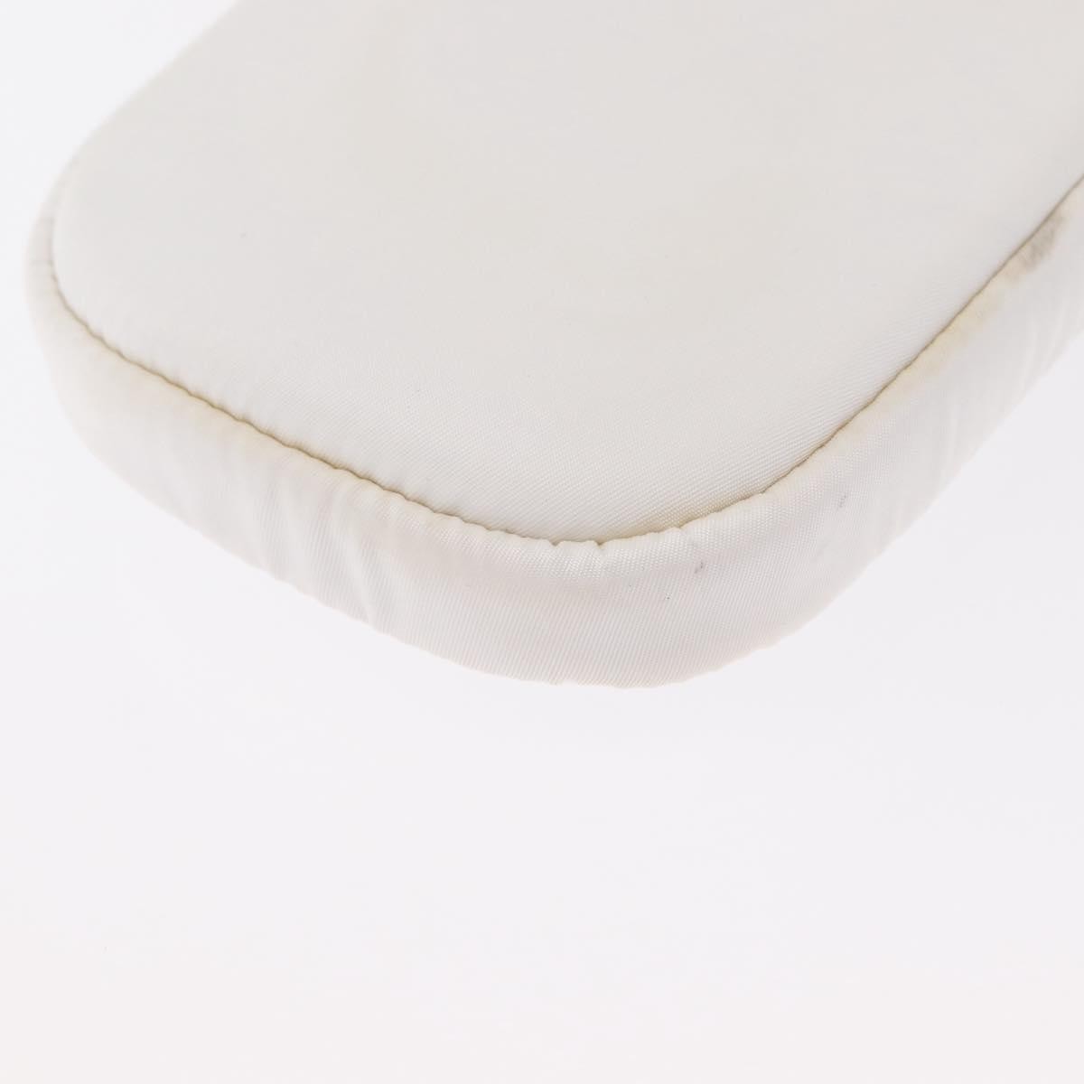 Prada Cargo Phone Holder Crossbody Bag Tessuto, WHITE, NYLON, Shoulder bag