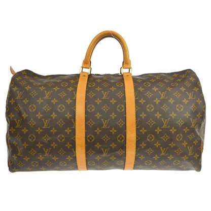 Louis Vuitton Keepall Bag Monogram Canvas, Brown, Canvas, Travel Bag