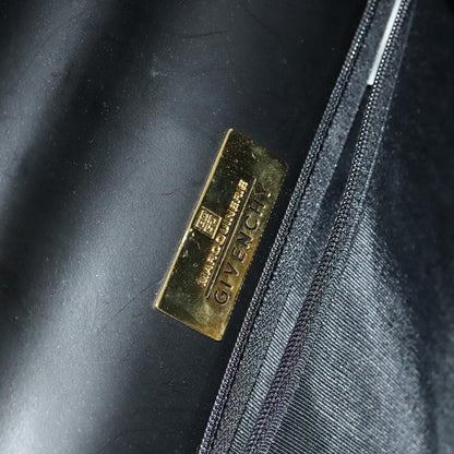 Givenchy Vintage 4G handbag Leather, BLACK, LEATHER, Handbag