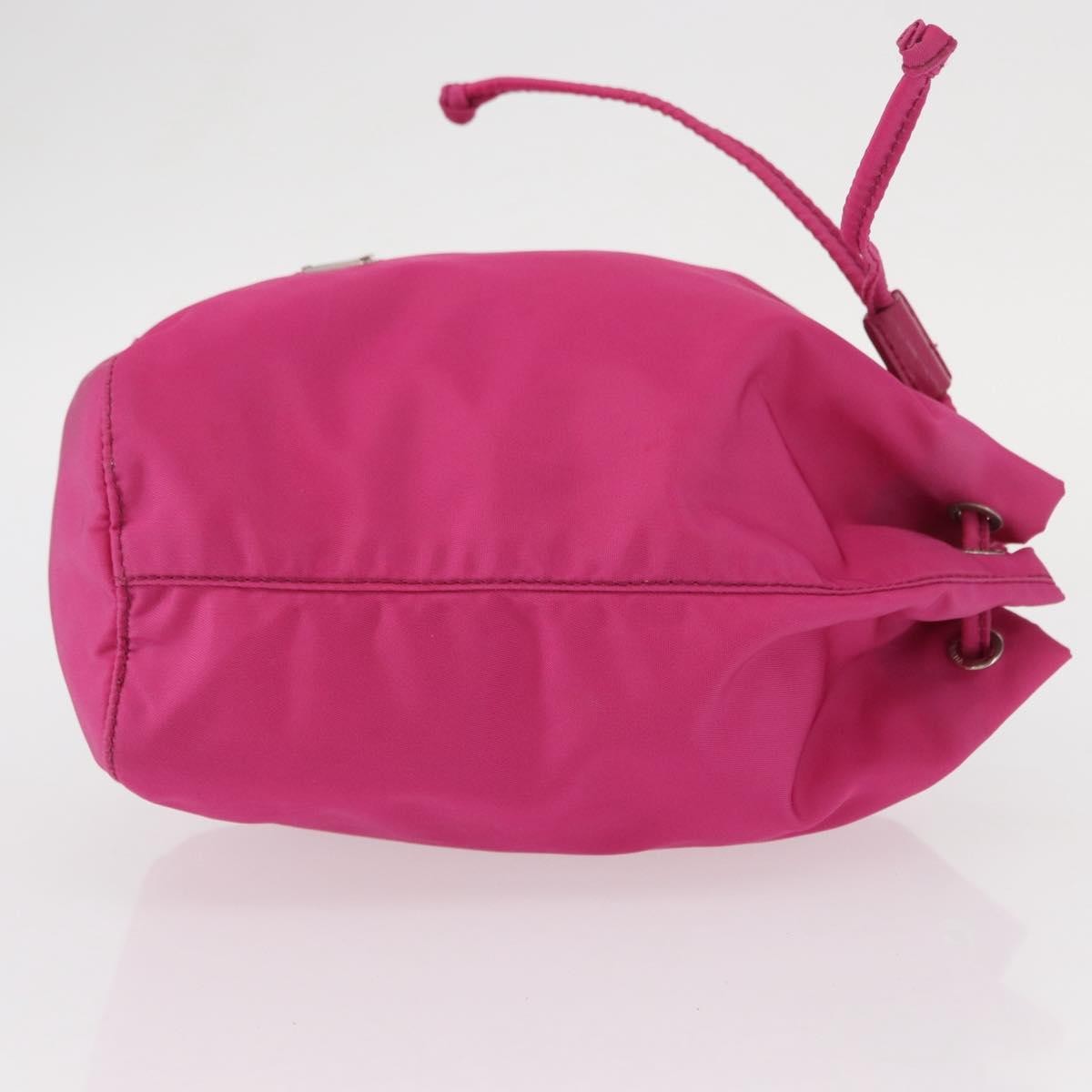 Prada Pochette Nylon, PINK, NYLON, Clutche & pouche