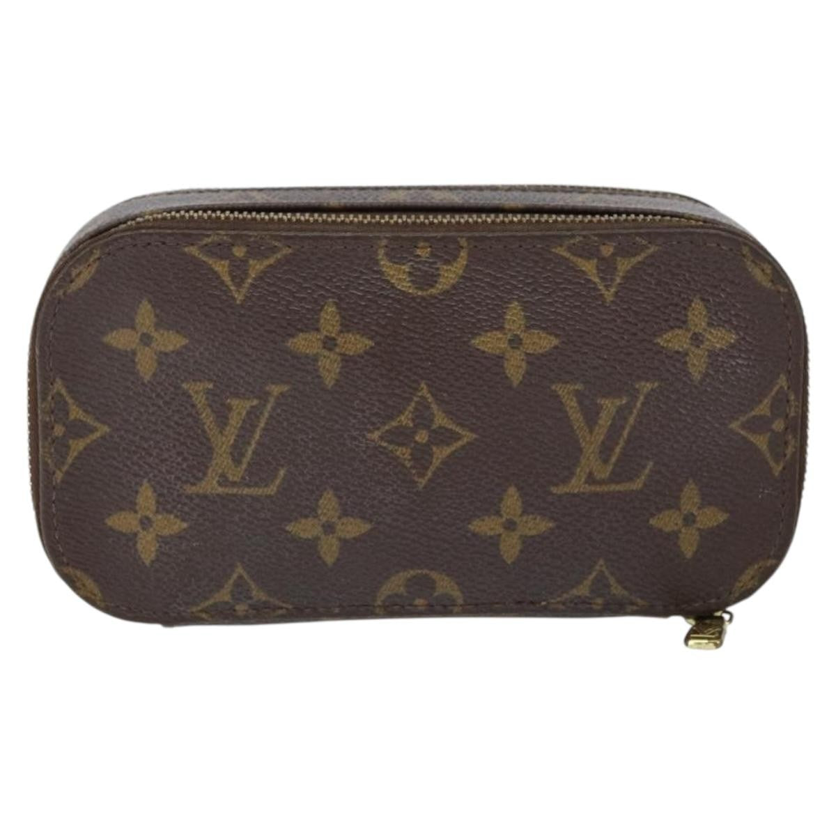 Louis Vuitton Pochette Accessoires Monogram Canvas, BROWN, CANVAS, Clutche & pouche