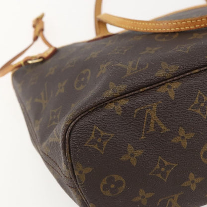 Louis Vuitton Neverfull Tote Monogram Canvas, BROWN, CANVAS, Tote bag