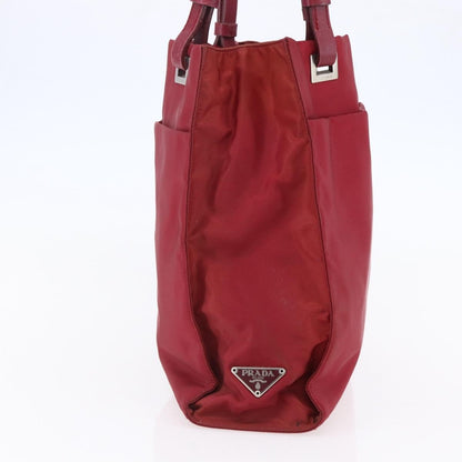 Prada Vintage Tote Tessuto, RED, NYLON, Tote bag