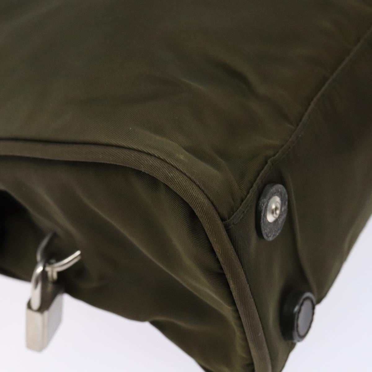 Prada Tote Vitello Daino Vitello Daino, GREEN, NYLON, Tote bag