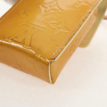 Louis Vuitton Walker Cigarette Case Holder Monogram Vernis, YELLOW, PATENT_LEATHER, Clutche & pouche