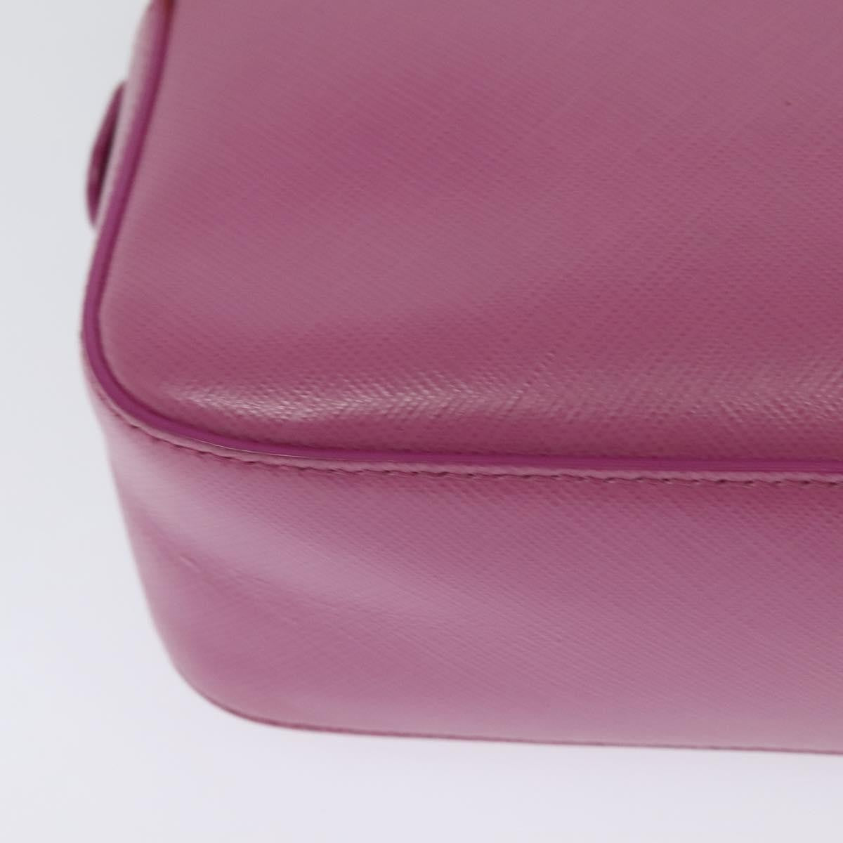 Salvatore Ferragamo Vara Chain Flap Shoulder Bag Leather, PINK, LEATHER, Shoulder bag