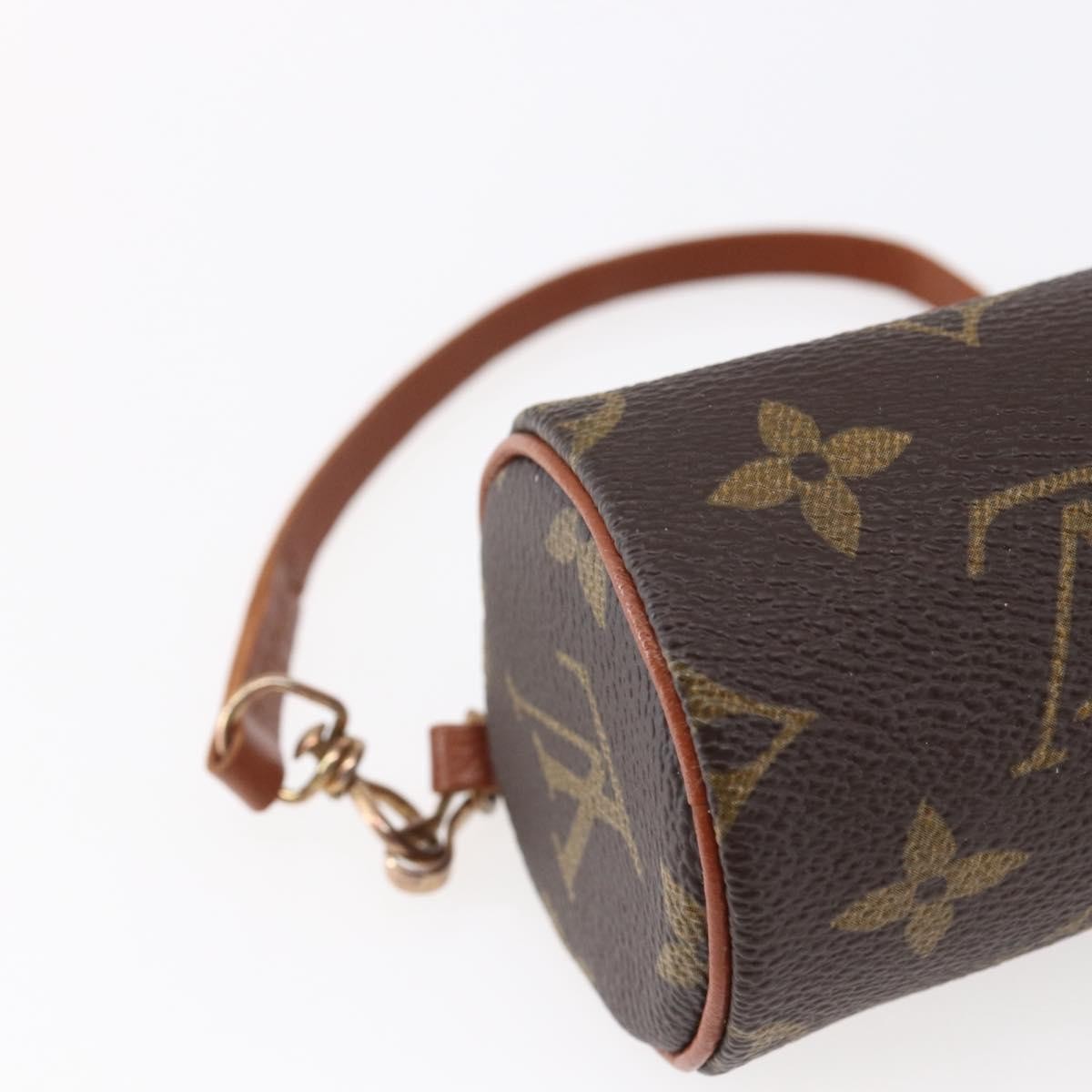 Louis Vuitton Papillon Pochette Monogram Canvas, BROWN, CANVAS, Clutche & pouche