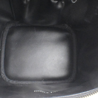 Chanel Vintage Timeless Cosmetic Case Caviar, BLACK, CALFSKIN, Handbag