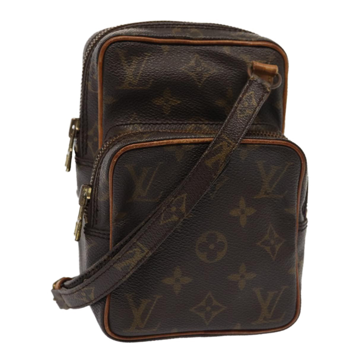 Louis Vuitton Amazone Bag Monogram Canvas, BROWN, CANVAS, Crossbody bag