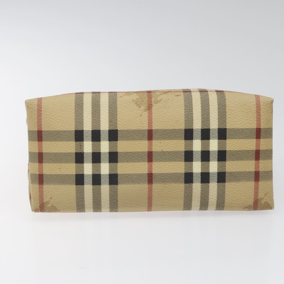 Burberry Top Handle Tote Haymarket Coated Canvas, BEIGE, CANVAS, Handbag