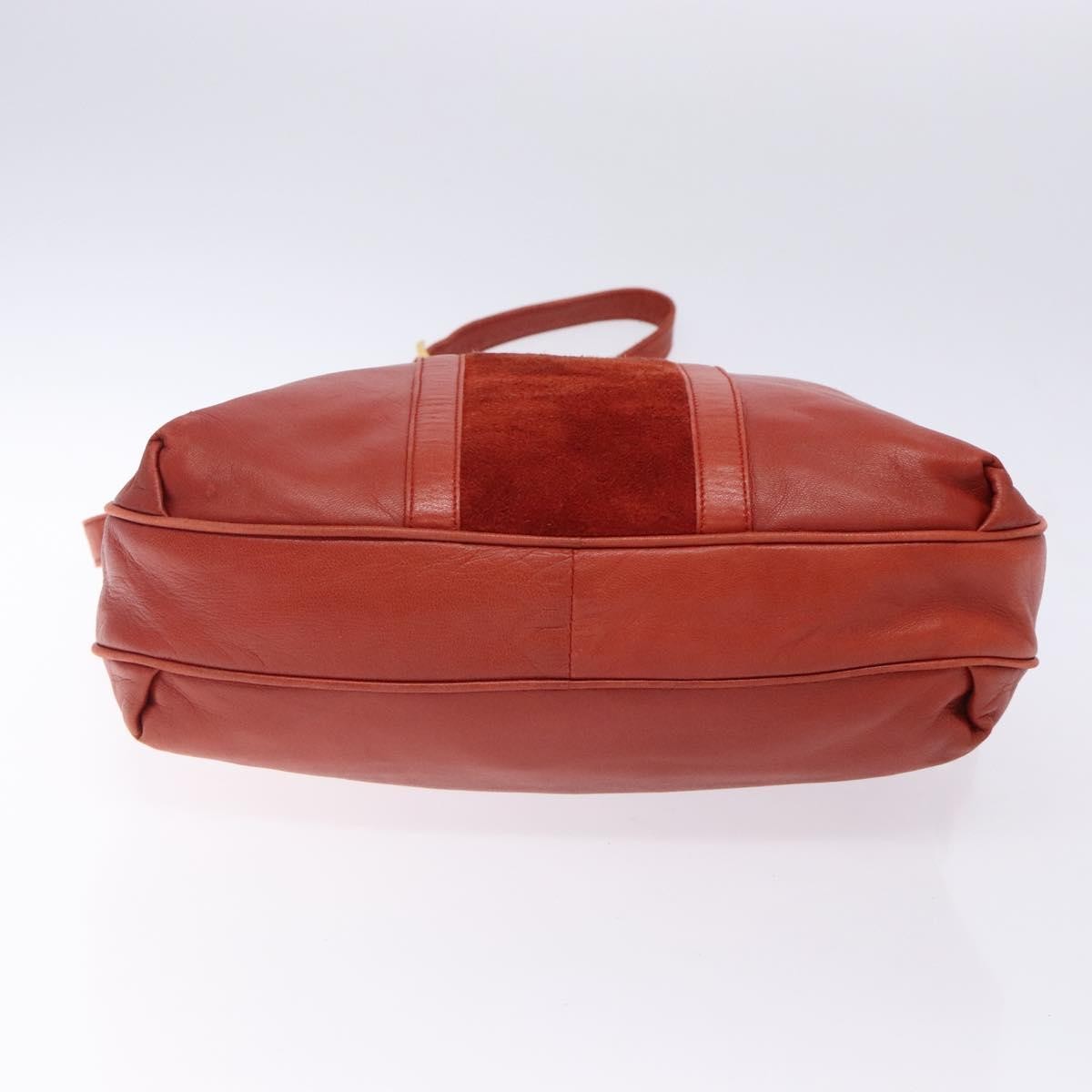 Loewe Vintage Shoulder Bag Leather, RED, LEATHER, Shoulder bag