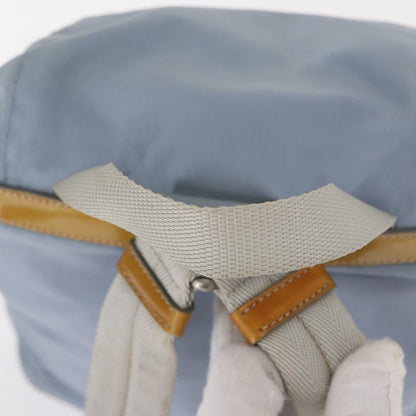 Prada Double Front Pocket Backpack Tessuto, BLUE, NYLON, Backpack