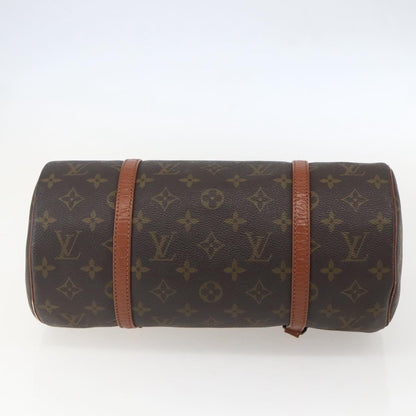 Louis Vuitton Papillon Handbag Monogram Canvas, BROWN, CANVAS, Handbag
